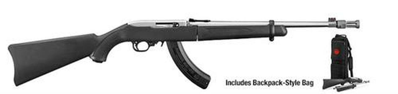 Ruger 10/22 Takedown Rifle .22LR 16" SS Threaded Barrel, 25 Rnd Mag - Image 2