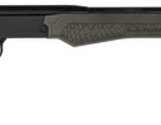 Rossi Matched Pair Single 410 Ga/22 LR Matte Black/OD Green Thumbhole Stock