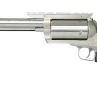 Magnum Research Big Frame 45-70 Govt 7.5" 5 Black Hogue Rubber Grip SS