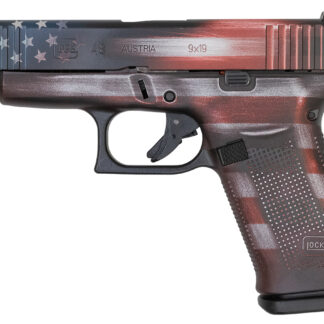 48 9mm Pistol with Battleworn USA Flag Cerakote Finish - Firearms | The Gun Shop