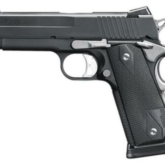 Sig 1911 Fastback Nightmare Carry Single 45 ACP, 4.2", Black Nitron Stainless, 8rd, *MA Compliant*