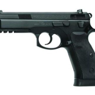 CZ SP-01 9mm 4.7" Barrel, Decocker NS Rubber Grip Black 18rd Mag