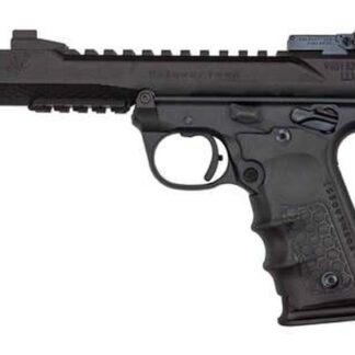 Volquartsen Black Mamba .22 Long Rifle, 4.5" Barrel, Target Sights, hiveGrips, Black, 10rd