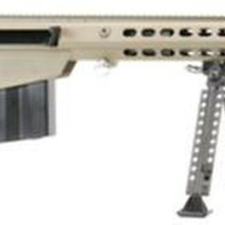 Barrett M107A1 .50 BMG, 20" Chrome Lined Fluted Barrel, Black Muzzle Brake, Tan Cerakoted Receiver, 10rd