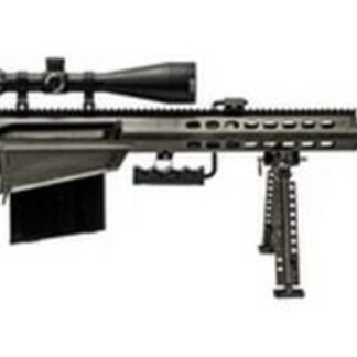 Barrett 82A1 50BMG, 29" Barrel, Black, Synthetic Stock, 10Rd, 1 Magazine, Bi-pod, Vortex Viper PST 5-25x50 FFP With EBR-7C Reticle, Barrett Zero Gap Rings