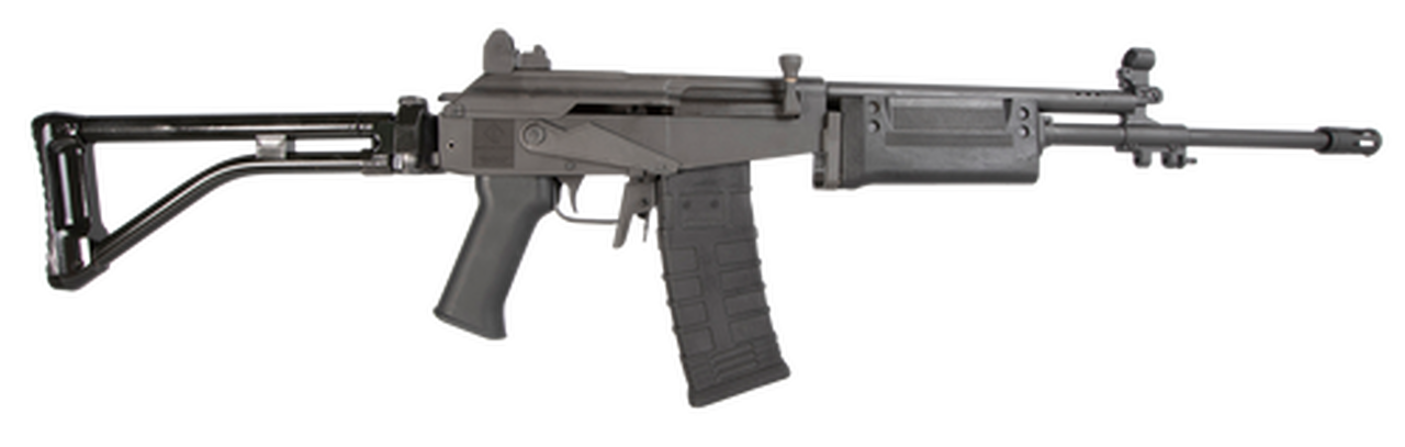 American Tactical, GALEO, Semi-automatic, 223 Rem/556NATO, 18" Barrel, Black, Polymer Furniture, Folding Stock, 30Rd, 1 Magazine