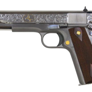 1911 Heritage .38 Super Full-Size Stainless Pistol with Custom Scroll Engraving - 1911 Pistols | The Gun Shop