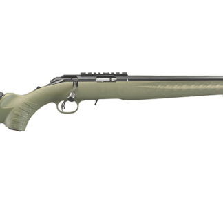 American Rimfire 17 HMR Bolt Action Rifle with OD Green Stock
