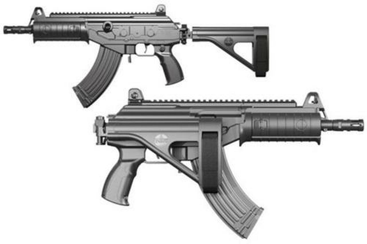 IWI Galil Ace Pistol 7.62x51mm, 11.8" Barrel, Folding Stabilizing Brace, 20rd Mag