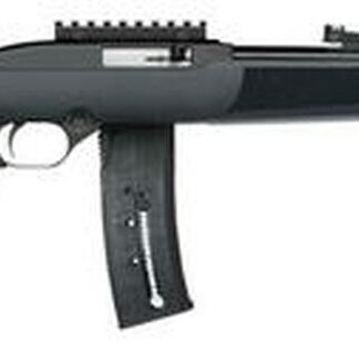 Moss Flex-22 SA 22LR 16.25" Barrel, 6-Pos FLEX Black Stock Blued, Take Down Bag, 25rd