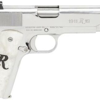 Remington 1911 R1 45 ACP, 5" Barrel, High Polish Stainless Steel 8 Rnd