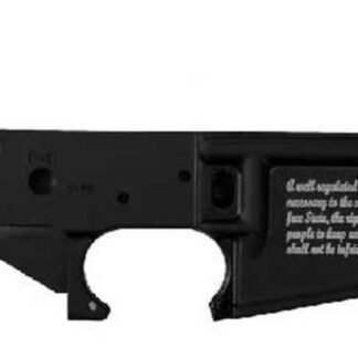 Stag Arms 2nd Amendment Engraving, Stripped Lower Receiver 5.56
