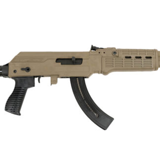 Blaze-47 22LR AK-Style Semi-Auto Rimfire Rifle with 16.5 Inch Barrel and FDE Syn - Firearms | The Gun Shop