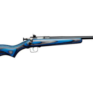 Crickett 22 LR Youth Bolt-Action Rifle with Blue Laminate Stock - Bolt-Action Rimfire Rifles | The Gun Shop