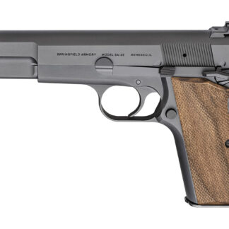 Model SA-35 9mm Pistol with Walnut Grips and Matte Blued Finish