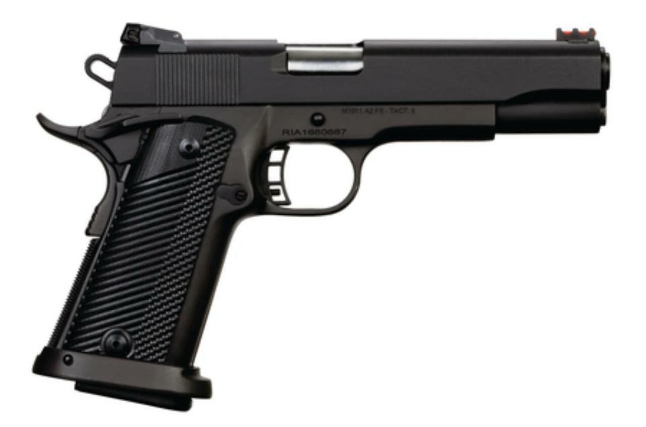 Rock Island Armory Ultra FS HC 45 ACP 5" Barrel Parkerized Finish G10 Grips 14rd