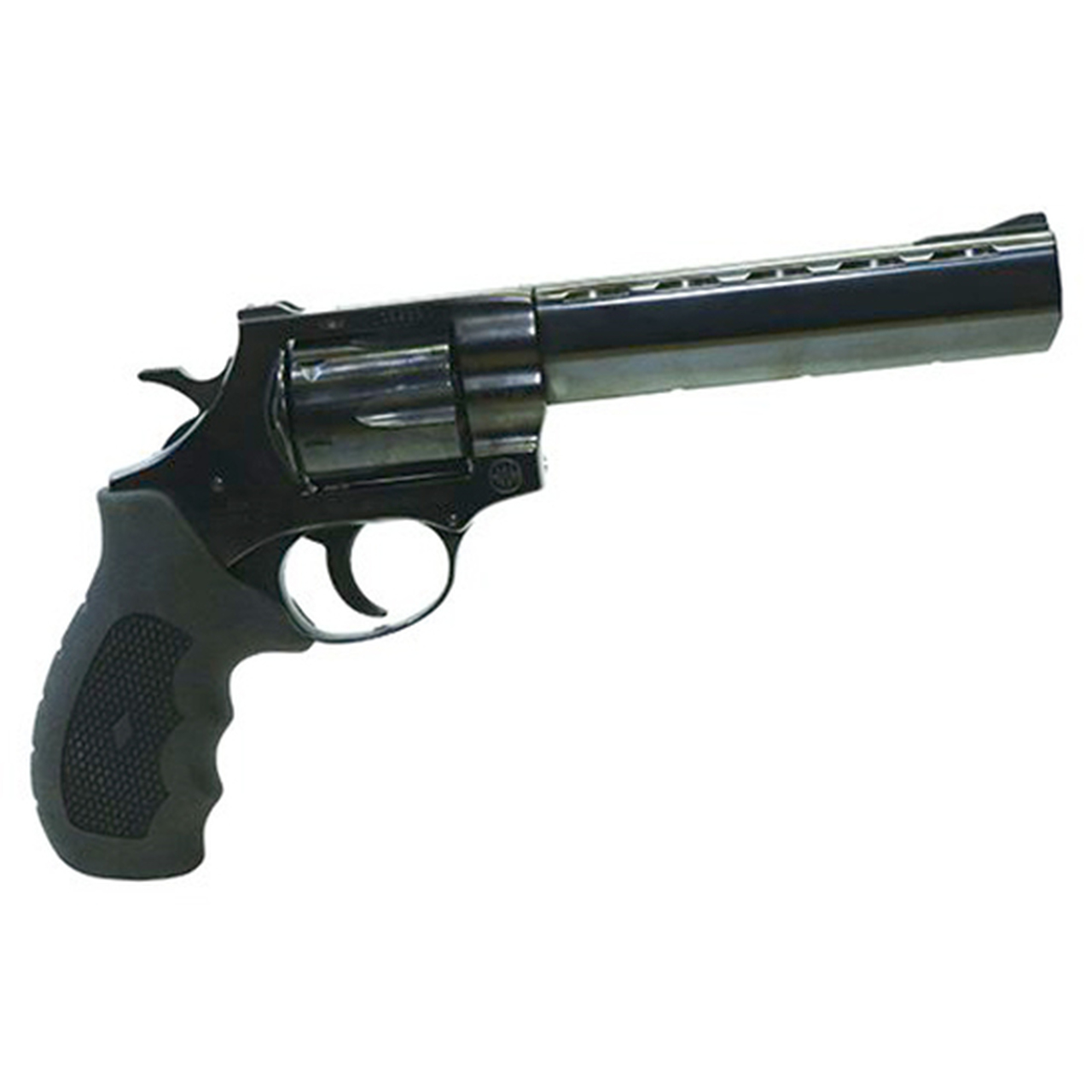 EAA Windicator 357 Mag/38 Spl 6" Barrel, Blued Steel Black Rubber Grip