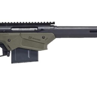 Savage Axis II Precision Rifle 6.5 Creedmoor, 22" Heavy Barrel, Black and Olive Drab Green Finish, Polymer/ Aluminum Stock, 10Rd Mag