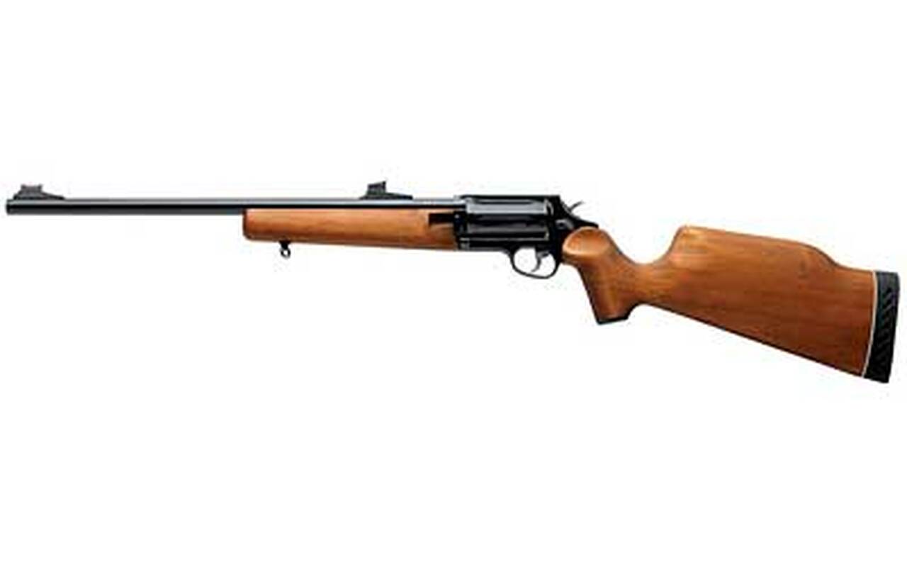 Rossi Circuit Judge .44 Magnum 18.5 Inch Barrel Blue Finish Wood Monte Carlo Stock 5 Round
