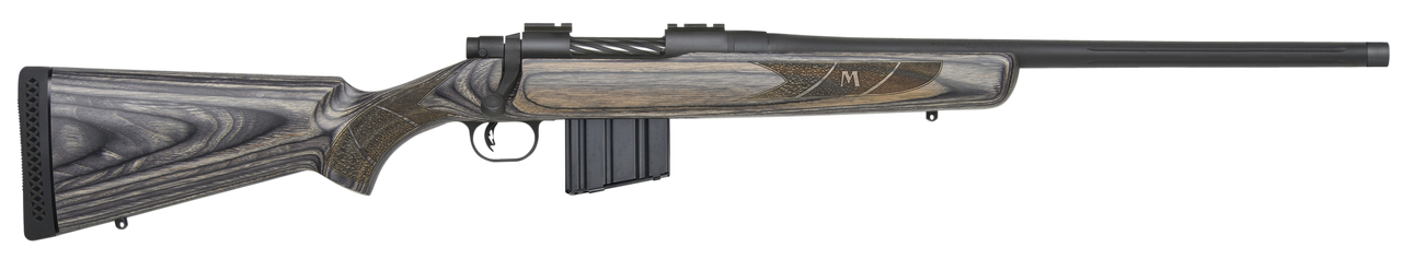 Mossberg MVP Predator 224 Valkyrie, 20" Barrel, Black, Blued, 10rd