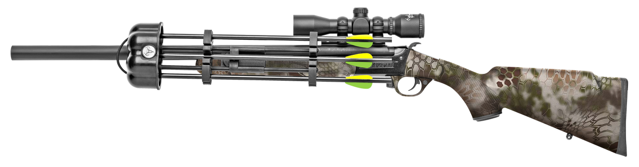 Traditions Crackshot XBR Package .22 Caliber, 16.50" Barrel, 20" Fixed Stock, Kryptek Highlander