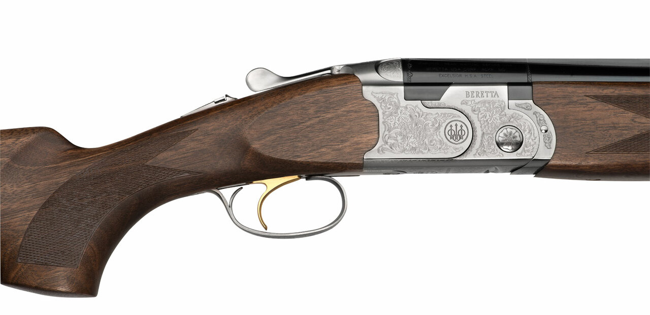 Beretta 686 Silver Pigeon I 12 Ga 28" 2 3" Silver/Blued Wood Right Youth/Compact Hand - Image 2