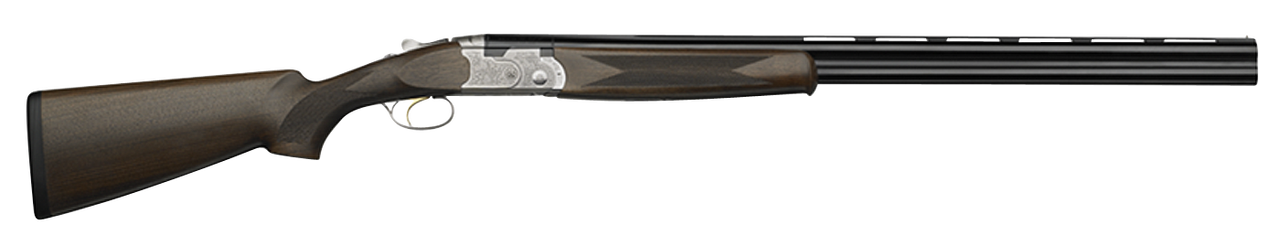 Beretta 686 Silver Pigeon I 12 Ga 28" 2 3" Silver/Blued Wood Right Youth/Compact Hand