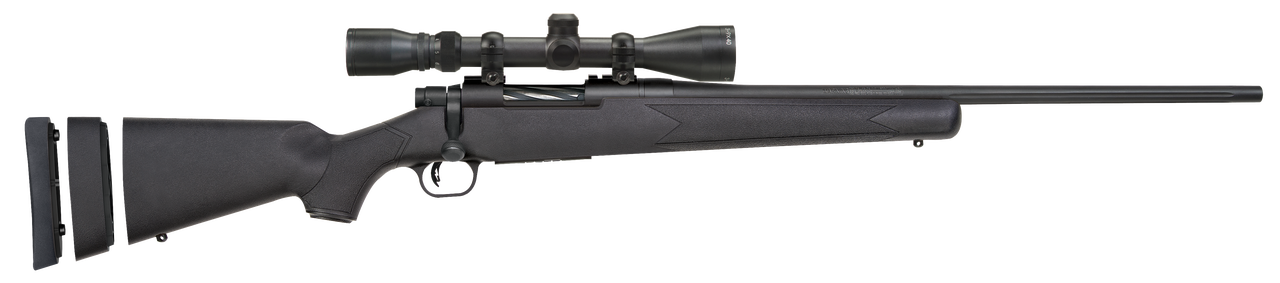 Mossberg Patriot Youth 350 Legend, 22" Barrel, 3-9x40mm Scope, Black, Fixed Adj LOP Stock, Blued, Youth/Compact Hand, 4rd - Image 2