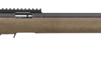 Ruger American Rimfire LRT .22 LR, 22" Threaded Barrel, Brown, 10rd