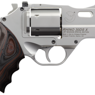 Chiappa Rhino 30DS-X Special Edition 357 Magnum, 3" Barrel, Stainless Steel, Black/Red G10 Grip, 6rd - Chiappa | The Gun Shop