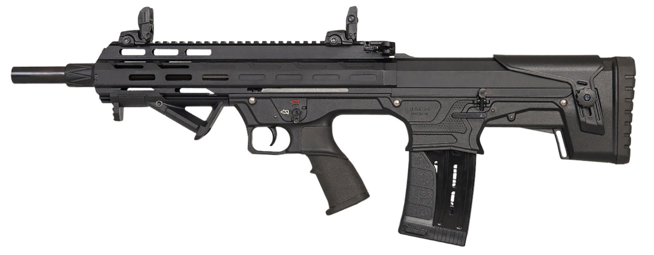 Landor Arms Bullpup 12 Ga 3", 18.5" Barrel, Black, Fixed Bullpup Stock, Flip Sights - Image 2