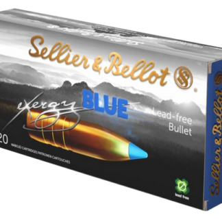 Sellier & Bellot eXergy 6.5 Creedmoor, 120gr, TAC-EX-Blue, 20rd Box - Ammunition | The Gun Shop