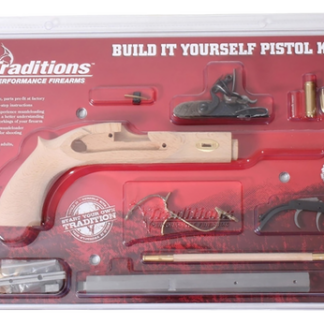 Traditions Trapper Pistol Kit 50 Caliber, Disassembled, Wood Frame/Grip - New for 2023 | The Gun Shop