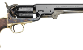 Pietta 1851 Navy 44 Caliber 7.37" Barrel, Color Case Hardened, Walnut Grip, 6rd - Collector Guns | The Gun Shop