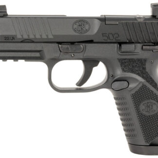 FN 502 Tactical 22 LR, 4.6" Threaded Barrel, Black, Optic Ready, 15rd - Firearm | The Gun Shop