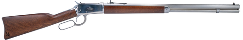 Heritage 92 Ranch Hand 45 Colt, 24" Barrel, Silver Rec, Hardwood Stock, 12rd - Firearm | The Gun Shop