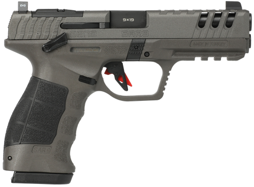 SAR USA SAR9 Gen 3 9mm, 4.4" Barrel, Platinum Cerakote, 17rd - Firearm | The Gun Shop