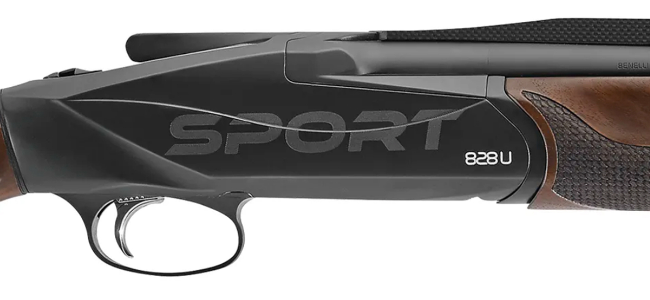 Benelli 828U Sport O/U 12 Ga, 32" Barrel, 3", AA Satin Walnut, 2rd - Image 2