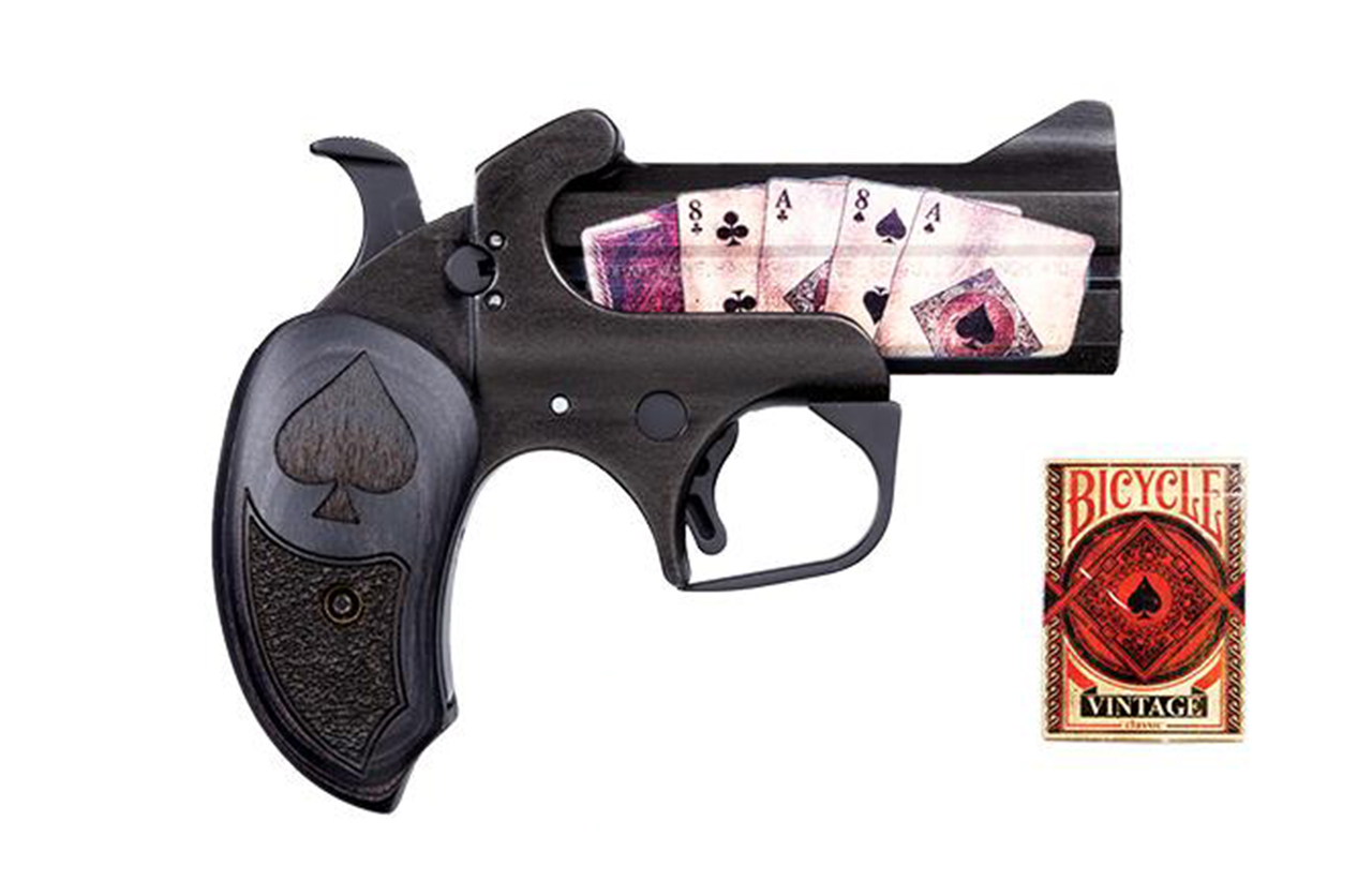 Bond Arms Dead Mans Hand .45 LC/.410 Ga, 3.5" Barrel, Distressed Black, 2rd