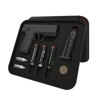 Byrna HD Max Kit - Black Non-Lethal Self Defense Weapon, 2- 5rd Mags, No Permits or Background Checks