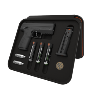 Byrna HD Ready Kit - Black (NY,MA,MN Legal) Non-Lethal Self Defense Weapon, 2- 5rd Mags, No Permits or Background Checks