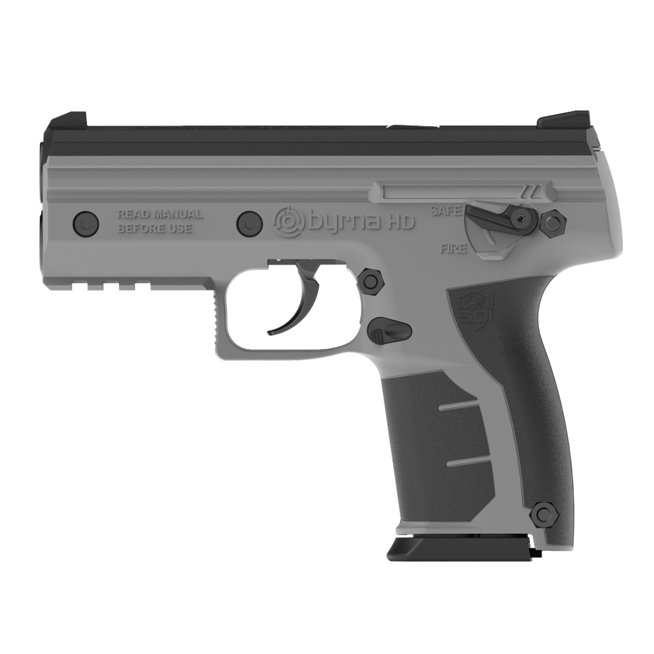 Byrna HD Max Kit - Grey Non-Lethal Self Defense Weapon, 2- 5rd Mags, No Permits or Background Checks - Image 2