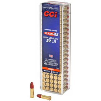 CCI Ammunition, Subsonic, 22 LR, 40 Grain, Lead Round Nose, 100 Round Box - Ammo | The Gun Shop