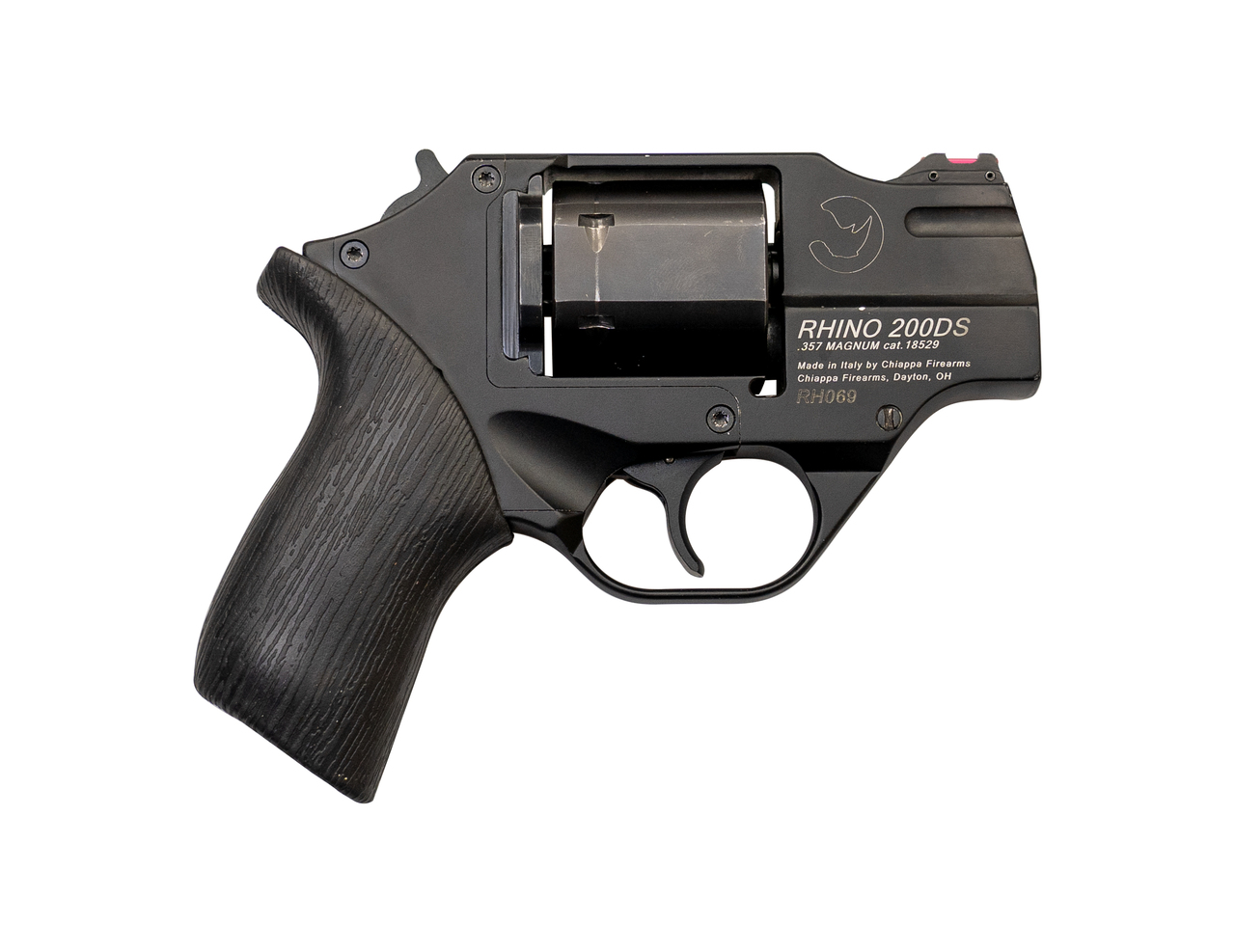 Chiappa Rhino 200DS Used .357 Mag, 2" Barrel, FO Sights, Black, 6rd