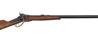Cimarron Sharps Business 45-70 Government, 32" Barrel, Walnut Furniture, 1rd - Cimarron Firearms | The Gun Shop