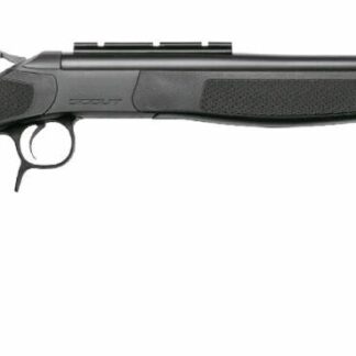 CVA SCOUT 6.5 Creedmoor, 20" Blued Barrel, Synthetic Black, Single Shot