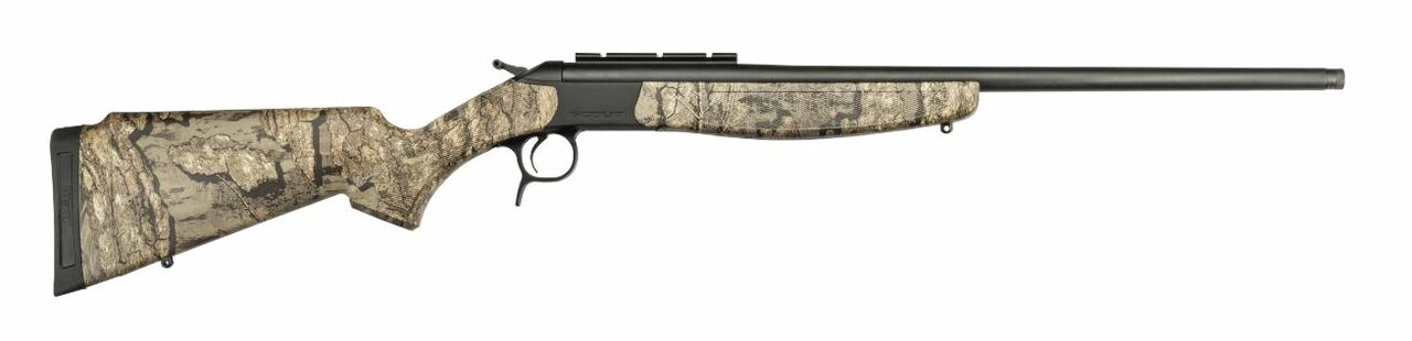 CVA Scout Compact 410 Ga, Full Turkey, Blued, Timber