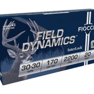 Fiocchi Field Dynamics InterLock 30-30 Win, 170gr, FSP, 20Bx/10Cs - Ammo | The Gun Shop