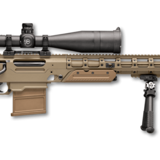 FN Ballista .338 Lapua, 26" Barrel, Caliber Convertible, Flat Dark Earth, Ambi Folding Stock