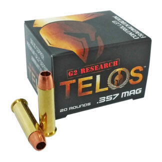 G2 Research Telos 357 Magnum, 105gr, Lead Free Copper, 20rd Box - Ammo | The Gun Shop